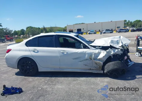 2025 BMW 3 Series 330I from USA, damaged, VIN 3MW69CW04S8F18319